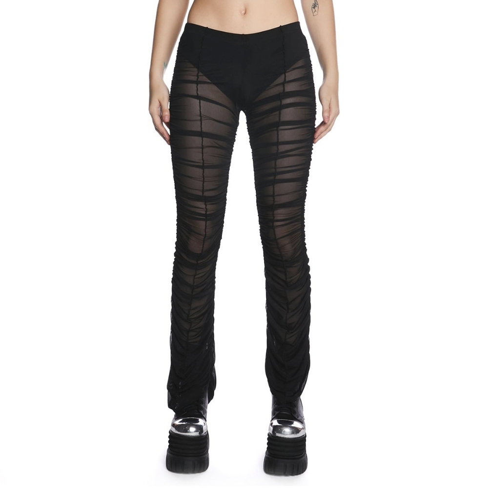 Current Mood Black Sheer pants